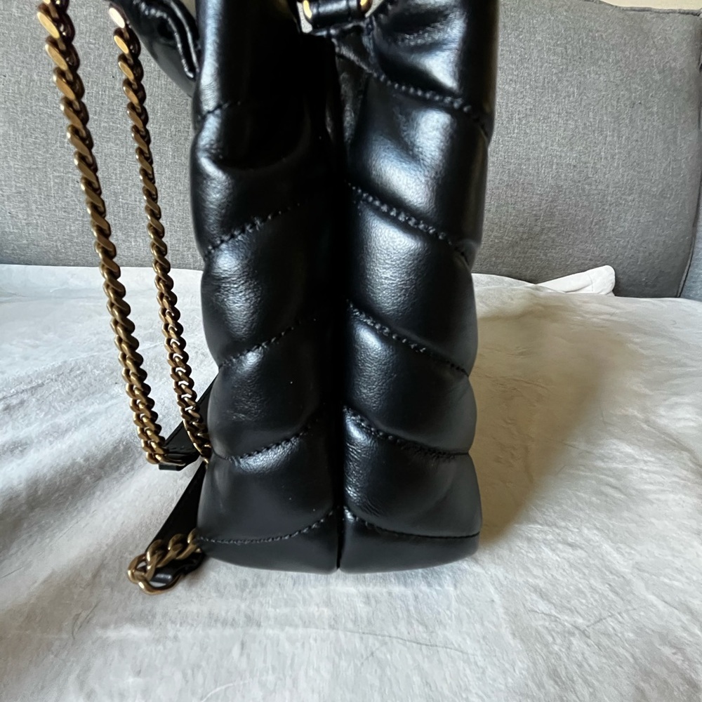 YSL Saint Laurent SMALL Lou Lou black leather with good hardware - Picture 10 of 14